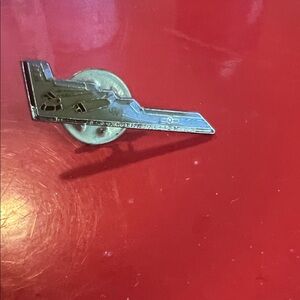 Silver Airplane Pin
